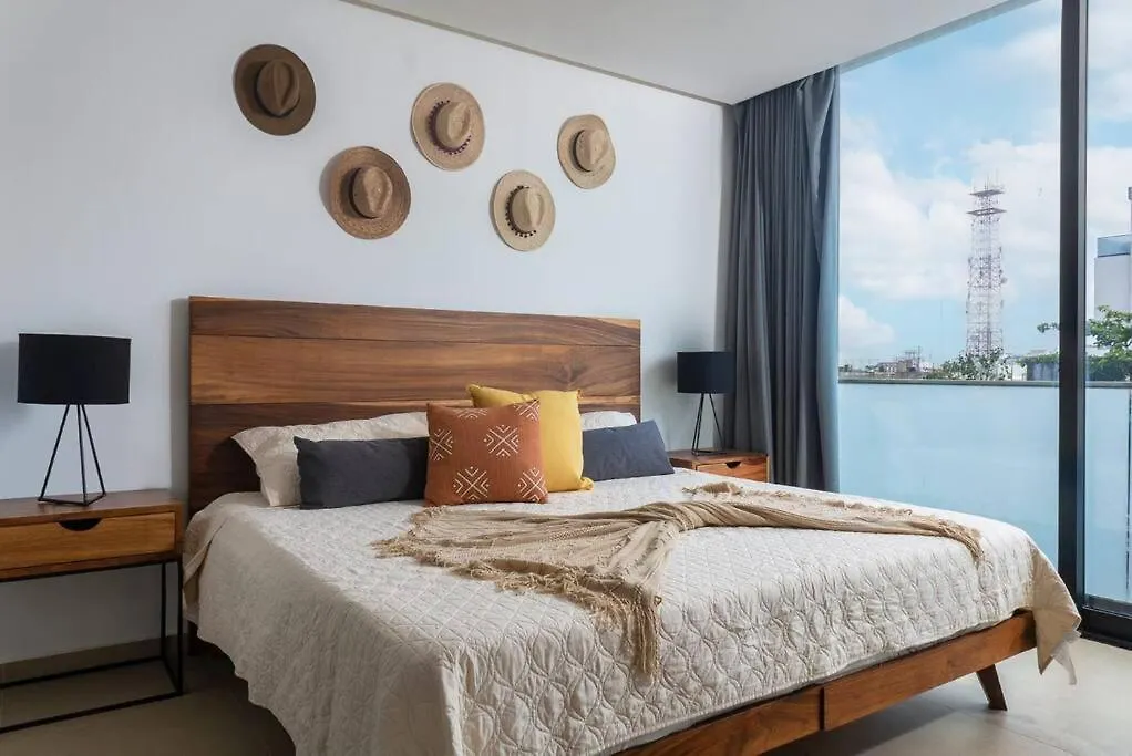 Downtown Modern Apartment Unique Location Playa del Carmen